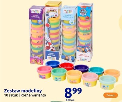 Zestaw modeliny 10 sztuk Różne warianty promocja w Action
