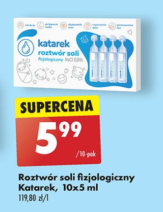 Sól fizjologiczna Katarek promocja