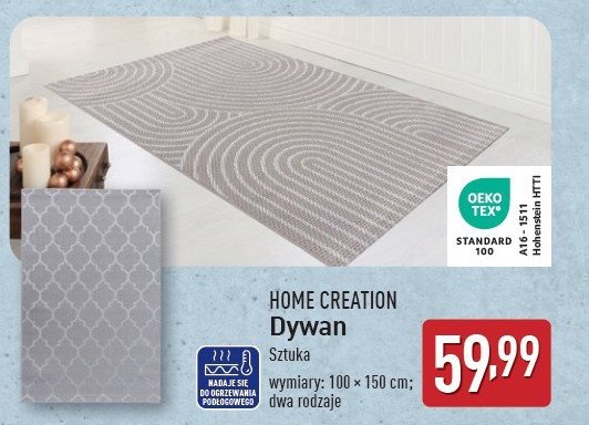 Dywan 100 x 150 cm Home creation promocja w Aldi