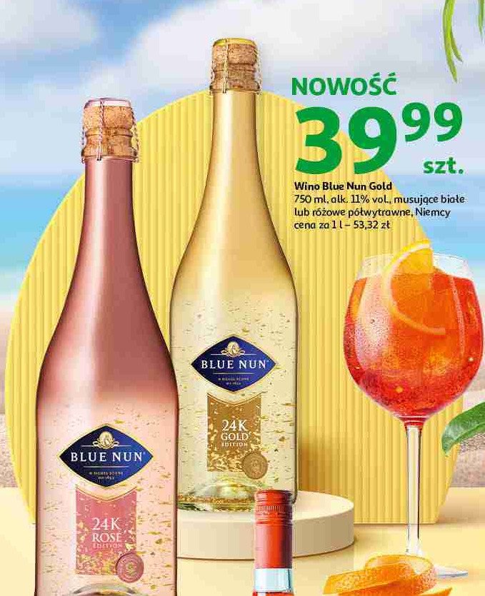 Wino BLUE NUN promocja