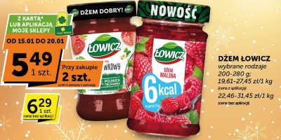 Dżem Łowicz wybrane rodzaje promocja w Groszek