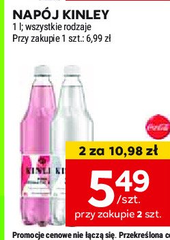 Napój bitter rose Kinley promocja