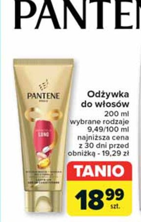 Odżywka do włosów promocja