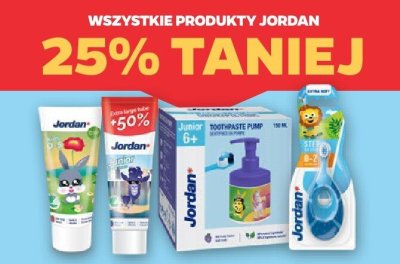 Wszystkie produkty Jordan -25% promocja w Netto