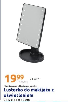 Lusterko do makijażu z oświetleniem promocja w Action