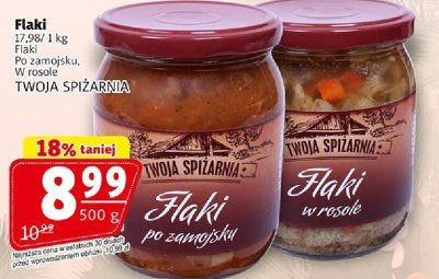 Flaki po zamojsku Twoja Spiżarnia promocja w Prim Market