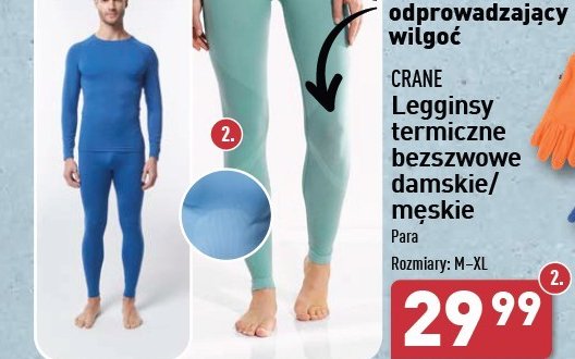 Legginsy termiczne m-xl CRANE promocja