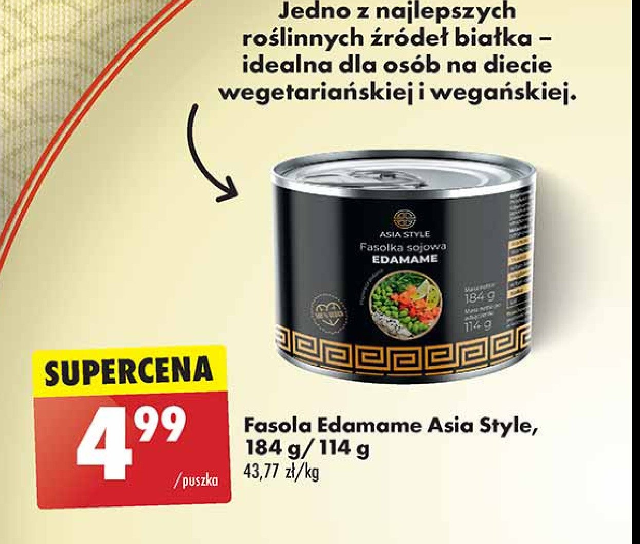 Fasola edamame Asia style promocja