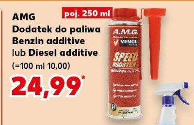 Dodatek do paliwa AMG Benzin additive lub Diesel additive promocja w Kaufland
