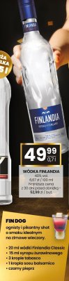 Wódka Finlandia 40% vol. 0,7l promocja w Twój Market
