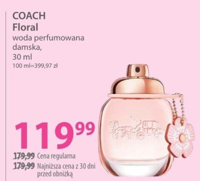 Woda perfumowana damska COACH Floral promocja w Hebe