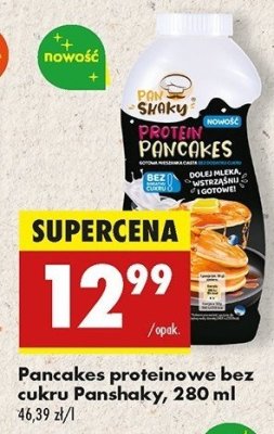 Mieszanka do przygotowania pancakes proteinowe Pan shaky promocja
