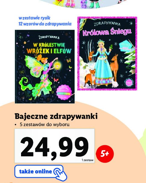 Zdrapywanka królowa śniegu promocja