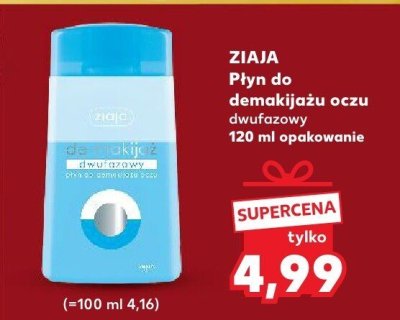 Płyn do demakijażu oczu dwufazowy  promocja w Kaufland