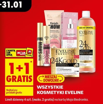 Kosmetyki Eveline promocja w Biedronka