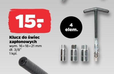 Klucz do świec zapłonowych Netto promocja