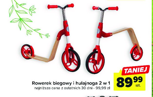 Rowerek biegowy hulajnoga 2w1 promocja