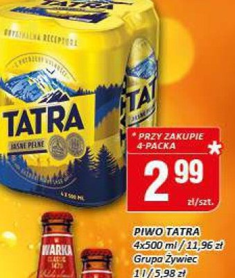 Piwo promocja w Chorten