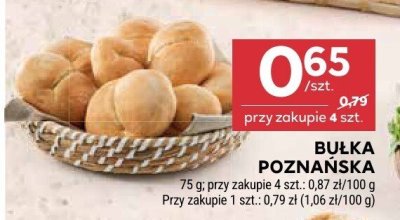 Bułka Poznańska promocja w Stokrotka