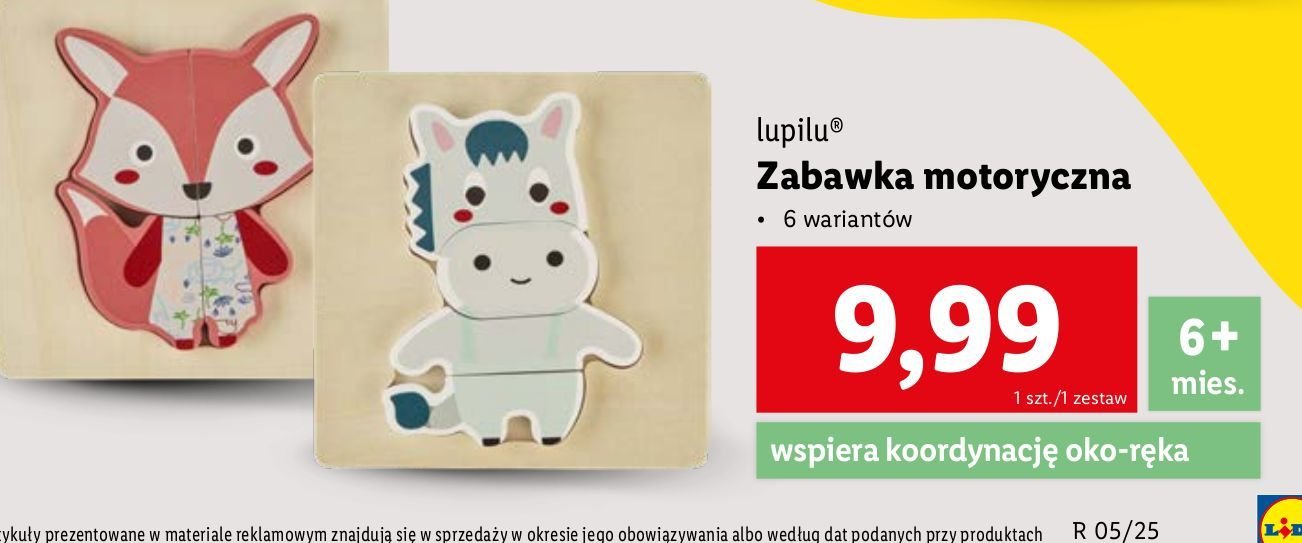 Zabawka motoryczna Lupilu promocja