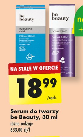 Serum do twarzy z kwasem hialuronowym Be beauty care promocja