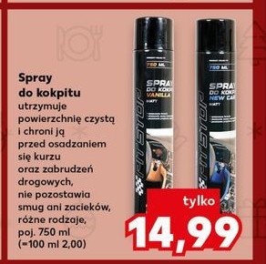 Spray do kokpitu new car Pit stop promocja w Kaufland