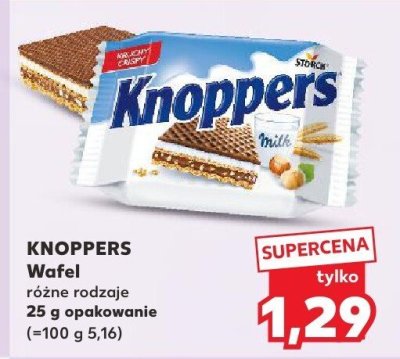 Wafel różne rodzaje promocja w Kaufland