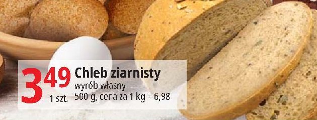 Chleb ziarnisty Piekarnia e.leclerc promocja