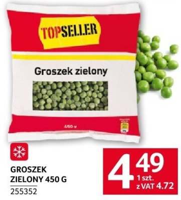 Groszek zielony 450 G promocja w Selgros