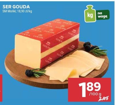 Ser Gouda SM Monk promocja w Stokrotka