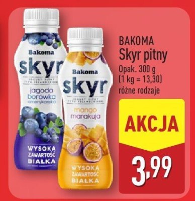 Skyr pitny różne rodzaje promocja w Aldi
