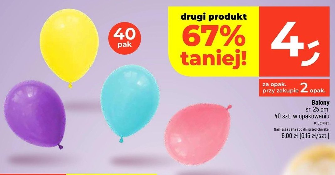 Balony promocja