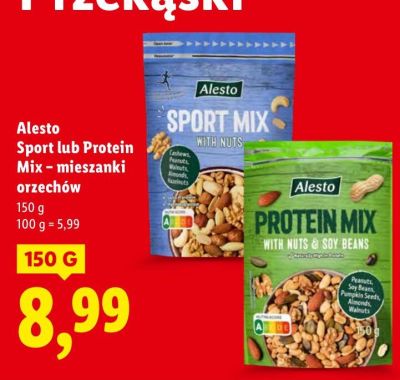Mieszanki orzechów Sport Mix  promocja w Lidl