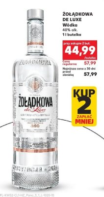 Wódka De Luxe promocja w Kaufland