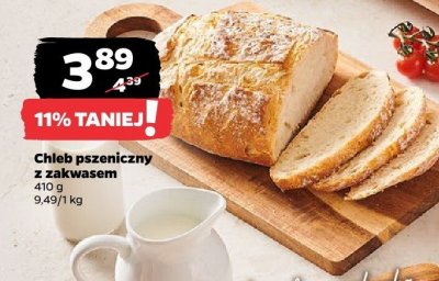Chleb pszeniczny z zakwasem promocja w Netto