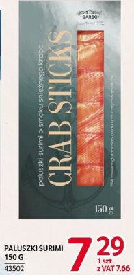Paluszki surimi 150g promocja w Selgros