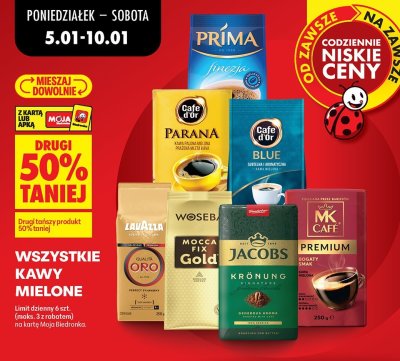 Kawa mielona Krönung Signature promocja w Biedronka