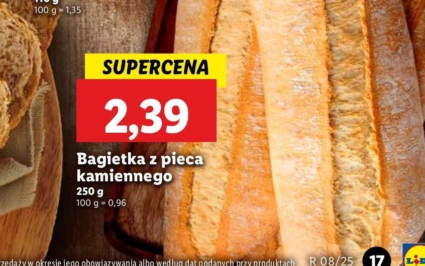 Bagietka z pieca kamiennego promocja