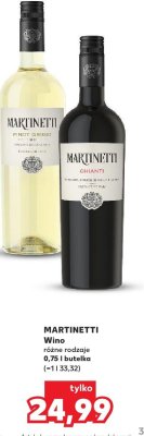 Wino 0,75 l, różne rodzaje promocja w Kaufland
