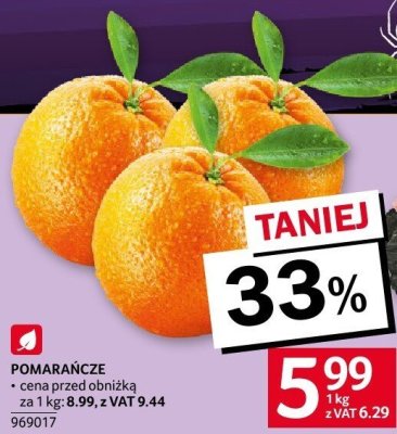 Pomara艅cze Selgros promocja