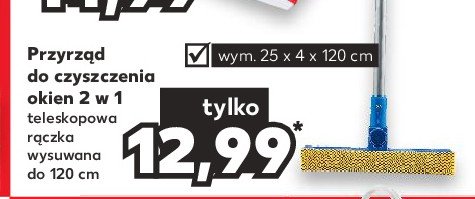 Przyrz膮d do czyszczenia okien 2w1 promocja