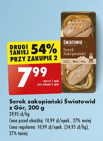 Serek zakopiański Światowid promocja