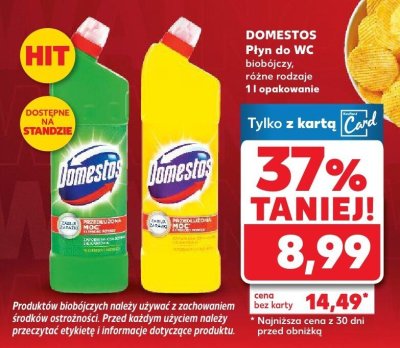 Płyn do WC biobójczy, różne rodzaje promocja w Kaufland