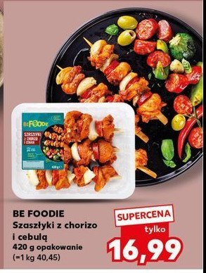 Szasz艂yk z chorizo i cebul膮 Be foodie promocja