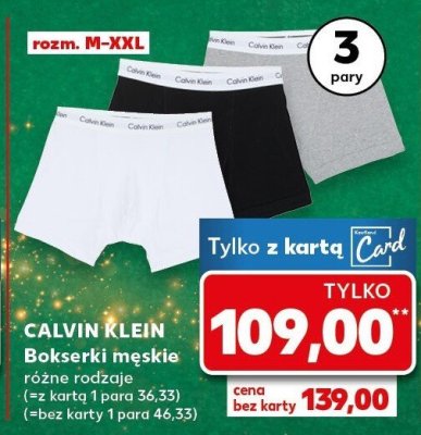 Bokserki męskie 3 pary promocja w Kaufland