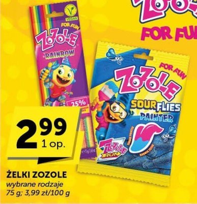 Żelki Zozole promocja w ABC