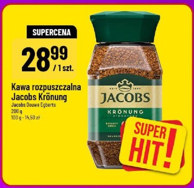 Kawa rozpuszczalna Jacobs Krönung promocja w POLOmarket