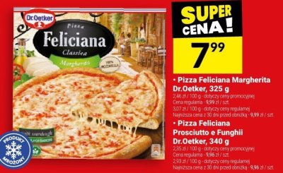 Pizza Feliciana Prosciutto e Funghi Dr.Oetker 340g promocja w Twój Market