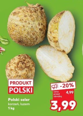 Seler korzeń, luzem promocja w Kaufland