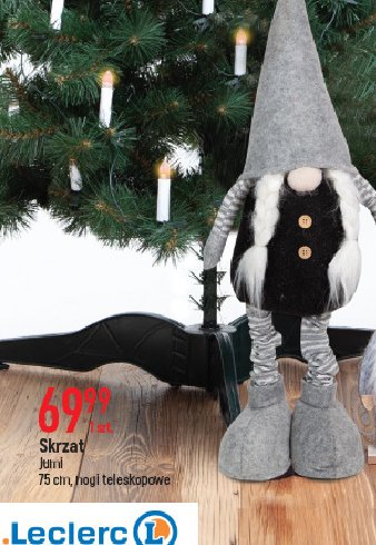 Krasnal z nogami teleskopowymi 62-75 cm Jumi promocja